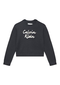 Calvin Klein Jeans Sweter IG0IG02971 D Czarny Regular Fit ze sklepu MODIVO w kategorii Swetry dziewczęce - zdjęcie 184580120
