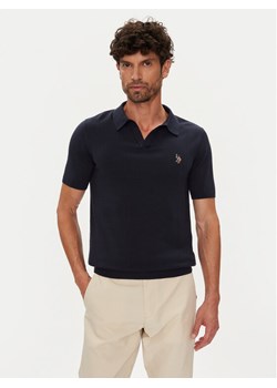 U.S. Polo Assn. Polo MUP3554 Granatowy Slim Fit ze sklepu MODIVO w kategorii T-shirty męskie - zdjęcie 184580154