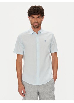 U.S. Polo Assn. Koszula MUP3254 Błękitny Regular Fit ze sklepu MODIVO w kategorii Koszule męskie - zdjęcie 184580161