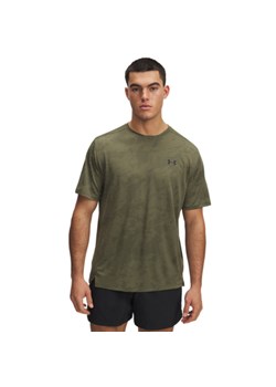 Męska koszulka treningowa Under Armour UA Tech Vent Jcqrd SS - zielona ze sklepu Sportstylestory.com w kategorii T-shirty męskie - zdjęcie 184580911