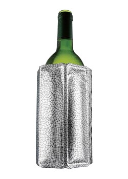 Cilio Rękaw chłodzący &quot;Wine Cooler&quot; w kolorze srebrnym - 14,5 x 18 cm ze sklepu Limango Polska w kategorii Naczynia - zdjęcie 184583554
