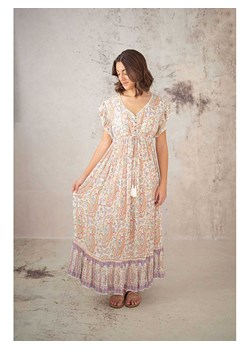 Lula Natura Sukienka w kolorze beżowo-pomarańczowym ze sklepu Limango Polska w kategorii Sukienki - zdjęcie 184583641