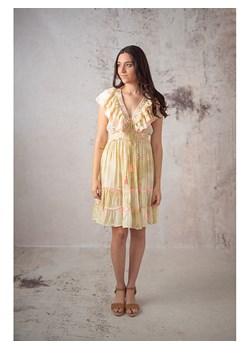 Lula Natura Sukienka w kolorze żółtym ze sklepu Limango Polska w kategorii Sukienki - zdjęcie 184583652