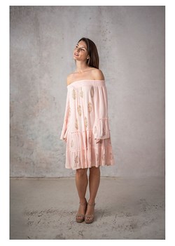 Lula Natura Sukienka w kolorze jasnoróżowym ze sklepu Limango Polska w kategorii Sukienki - zdjęcie 184583673