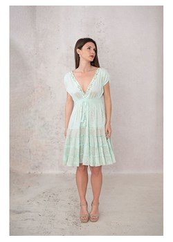 Lula Natura Sukienka w kolorze zielonym ze sklepu Limango Polska w kategorii Sukienki - zdjęcie 184583683