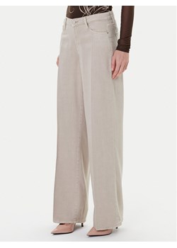 Guess Jeansy W5RA96 WFD53 Beżowy Palazzo Fit ze sklepu MODIVO w kategorii Jeansy damskie - zdjęcie 184584873