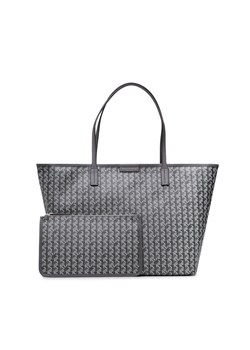 Tory Burch Torebka Basketweave Tote 145634 Szary ze sklepu MODIVO w kategorii Torby Shopper bag - zdjęcie 184584880