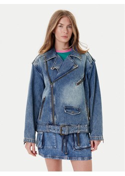 Guess Kurtka jeansowa W5YN70 D4XYZ Niebieski Regular Fit ze sklepu MODIVO w kategorii Kurtki damskie - zdjęcie 184584881