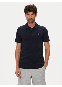 U.S. Polo Assn. Polo MUP3780 Granatowy Regular Fit ze sklepu MODIVO w kategorii T-shirty męskie - zdjęcie 184584883