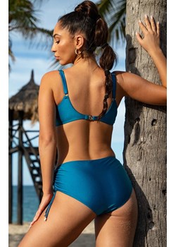 Dwuczęściowy strój kąpielowy bikini z wysokim stanem 128/04, Kolor morski, Rozmiar M, Primo ze sklepu Primodo w kategorii Stroje kąpielowe - zdjęcie 184585600