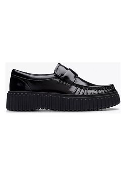 Clarks Skórzane mokasyny &quot;Torhill Mocc&quot; w kolorze czarnym ze sklepu Limango Polska w kategorii Mokasyny damskie - zdjęcie 184586130
