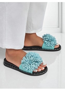 Royalfashion Damskie klapki na płaskiej podeszwie Flora Blide ze sklepu royalfashion.pl w kategorii Klapki damskie - zdjęcie 184586471