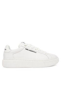 Sneakersy KARL LAGERFELD KL24220 Biały ze sklepu eobuwie.pl w kategorii Buty sportowe męskie - zdjęcie 184587040