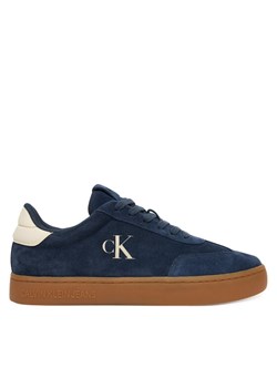 Sneakersy Calvin Klein Jeans Classic Cupsole Mg Su YM0YM01300 Granatowy ze sklepu eobuwie.pl w kategorii Buty sportowe męskie - zdjęcie 184587102