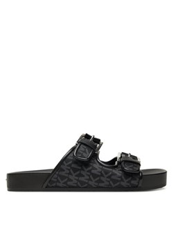 Klapki MICHAEL Michael Kors Byers  40T5BYFS1D Czarny ze sklepu eobuwie.pl w kategorii Klapki damskie - zdjęcie 184587180