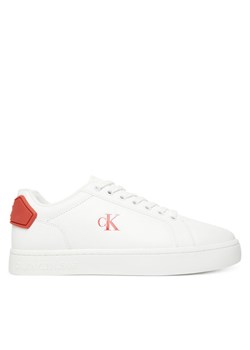 Sneakersy Calvin Klein Jeans Classic Cupsole Ru Patch Lth YM0YM01297 Biały ze sklepu eobuwie.pl w kategorii Buty sportowe męskie - zdjęcie 184587273