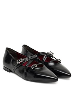 Baleriny Tamaris 1-22160-45 Czarny ze sklepu eobuwie.pl w kategorii Balerinki - zdjęcie 184587282