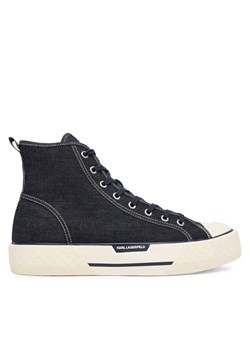 Trampki KARL LAGERFELD KL50455D Granatowy ze sklepu eobuwie.pl w kategorii Trampki męskie - zdjęcie 184587294
