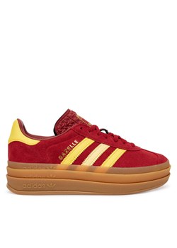 Sneakersy adidas Gazelle Bold JR5953 Bordowy ze sklepu eobuwie.pl w kategorii Buty sportowe damskie - zdjęcie 184587313