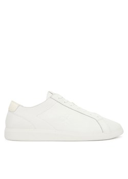 Calvin Klein Jeans Sneakersy Low Profile Cupsole Tmb Lth YM0YM01331 Biały ze sklepu MODIVO w kategorii Buty sportowe damskie - zdjęcie 184588473