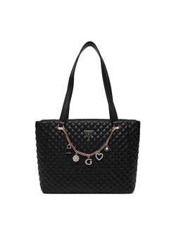Guess Torebka Everlee HWEG86 79250 Czarny ze sklepu MODIVO w kategorii Torby Shopper bag - zdjęcie 184588504