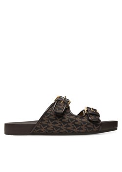 MICHAEL Michael Kors Klapki Byers  40T5BYFS1D Brązowy ze sklepu MODIVO w kategorii Klapki damskie - zdjęcie 184588632