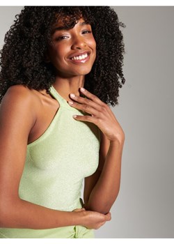 Sinsay - Crop top - zielony ze sklepu Sinsay w kategorii Bluzki damskie - zdjęcie 184590521