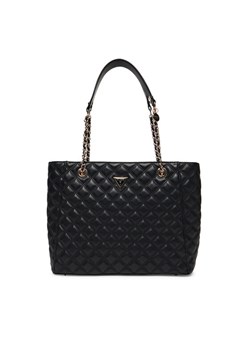 Torebka Guess Giully II HWQG96 73240 Czarny ze sklepu eobuwie.pl w kategorii Torby Shopper bag - zdjęcie 184590601