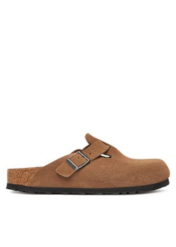 Klapki Birkenstock Boston Sfb 1030861 Brązowy ze sklepu eobuwie.pl w kategorii Klapki damskie - zdjęcie 184590622
