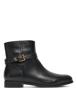 Botki LAUREN RALPH LAUREN Brooke 802967768001 Czarny ze sklepu eobuwie.pl w kategorii Botki - zdjęcie 184590701