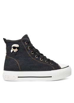 Trampki KARL LAGERFELD KL60444D Granatowy ze sklepu eobuwie.pl w kategorii Trampki damskie - zdjęcie 184590703