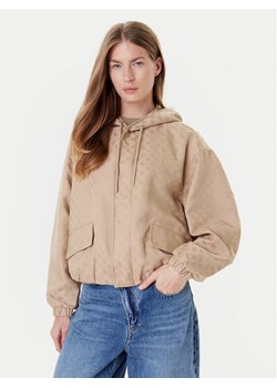 Guess Kurtka przejściowa V5YL02 WH492 Beżowy Regular Fit ze sklepu MODIVO w kategorii Kurtki damskie - zdjęcie 184591683