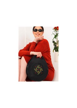 czarna skórzana  torebka   damska z funkcją plecaka  Jagoda ze sklepu Słoń Torbalski w kategorii Torby Shopper bag - zdjęcie 184592030