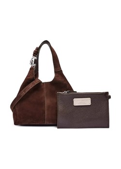 Coccinelle Skórzana torebka na ramię + saszetka ze sklepu Gomez Fashion Store w kategorii Torby Shopper bag - zdjęcie 184592141