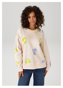 Aniston Bluza w kolorze beżowym ze sklepu Limango Polska w kategorii Bluzy damskie - zdjęcie 184592783
