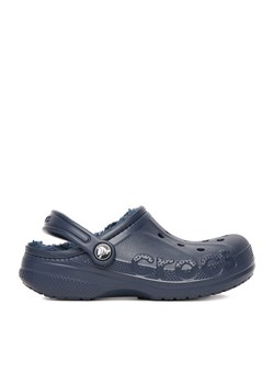 Klapki Crocs C-BAYA LINED CLOG K 207500-463 Granatowy ze sklepu eobuwie.pl w kategorii Klapki dziecięce - zdjęcie 184593100
