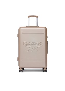 Walizka średnia Reebok RBK-WAL-023-CCC-M Beżowy ze sklepu eobuwie.pl w kategorii Walizki - zdjęcie 184593172