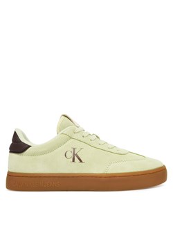Calvin Klein Jeans Sneakersy Classic Cupsole Mg Su YM0YM01300 Biały ze sklepu MODIVO w kategorii Buty sportowe męskie - zdjęcie 184593932