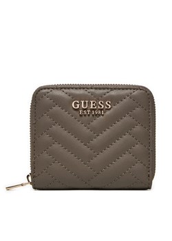 Guess Mały Portfel Damski SWQG95 08137 Brązowy ze sklepu MODIVO w kategorii Portfele damskie - zdjęcie 184596041