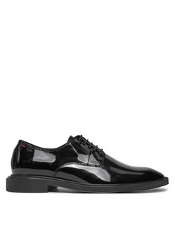 Hugo Półbuty Gryff 50528981 Czarny ze sklepu MODIVO w kategorii Buty eleganckie męskie - zdjęcie 184596052
