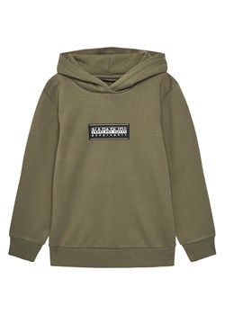 Napapijri Bluza B-Chamois NP0A4HY4 D Zielony Regular Fit ze sklepu MODIVO w kategorii Bluzy chłopięce - zdjęcie 184596414