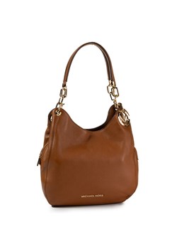 Torebka MICHAEL Michael Kors Lillie 30T9G0LE3L Brązowy ze sklepu eobuwie.pl w kategorii Torebki worki - zdjęcie 184597041