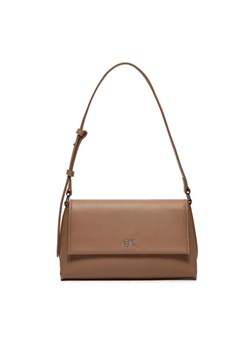 Calvin Klein Torebka Ck Daily Shoulder Bag Pebble K60K612139 Brązowy ze sklepu MODIVO w kategorii Torebki bagietki - zdjęcie 184597102