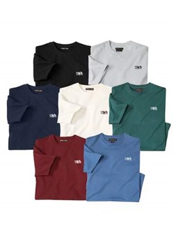 Zestaw 7 bawełnianych koszulek ze sklepu Atlas For Men w kategorii T-shirty męskie - zdjęcie 184597320