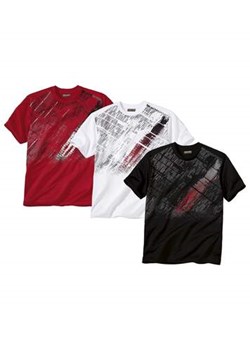zestaw 3 koszulek ze sklepu Atlas For Men w kategorii T-shirty męskie - zdjęcie 184597323