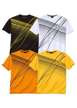 Zestaw 4 koszulek z nadrukiem Sport ze sklepu Atlas For Men w kategorii T-shirty męskie - zdjęcie 184597324