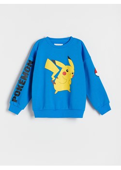 Reserved - Bluza Pokémon - niebieski ze sklepu Reserved w kategorii Bluzy chłopięce - zdjęcie 184598104