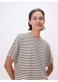 Reserved - T-shirt oversize z modalem - wielobarwny ze sklepu Reserved w kategorii Bluzki damskie - zdjęcie 184598473
