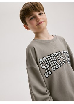 Reserved - Longsleeve oversize - brązowy ze sklepu Reserved w kategorii Bluzy chłopięce - zdjęcie 184599384
