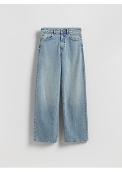 Reserved - Jeansy wide leg - niebieski ze sklepu Reserved w kategorii Jeansy damskie - zdjęcie 184601002